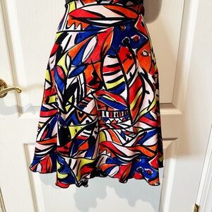 NWOT Reversible flounce Skirt